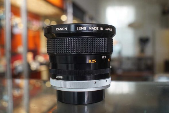 Canon FD 20mm F/2.8 SSC lens