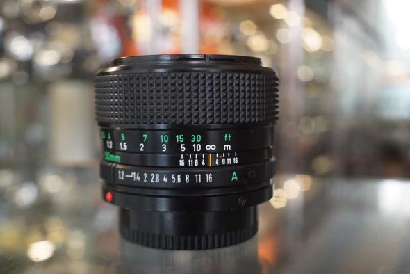 Canon FD 50mm F/1.2 lens