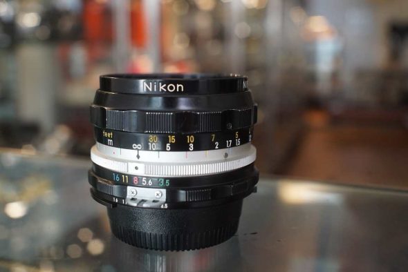 Nikon Nikkor-H 28mm F/3.5 Pre-AI converted to AI