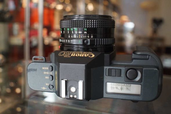 Canon T80 + nFD 50mm f/1.8 kit