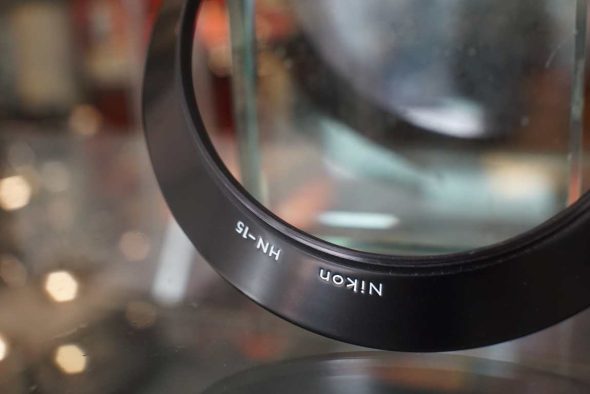 Nikon HN-15 lens hood for 18mm f/4 AI lens