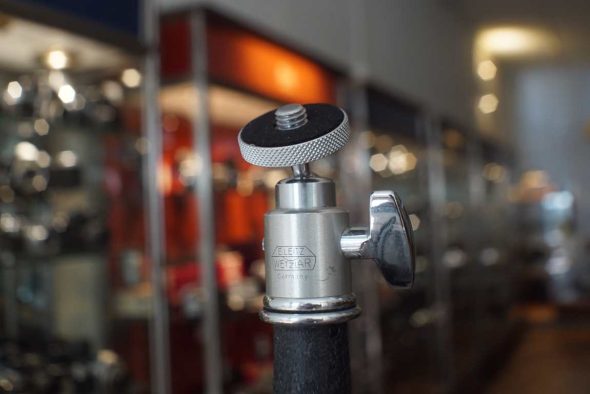 Leica Mini tripod with small chrome ballhead