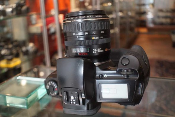 Canon EOS 5 w/ VG10 + 28-105mm