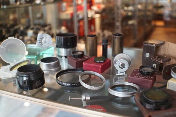 Big lot of original Leica Leitz accessories, mixed