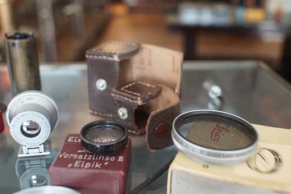 Big lot of original Leica Leitz accessories, mixed
