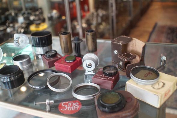 Big lot of original Leica Leitz accessories, mixed