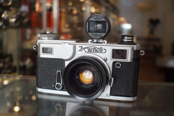 Kiev + Jupiter-12 2.8 / 35mm lens + 3.5cm finder