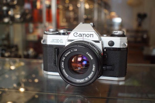 Canon AE-1 + nfd 50mm f/1.8